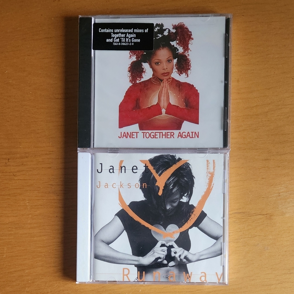 Janet Jackson - 90s CDs (Lot of 2) 